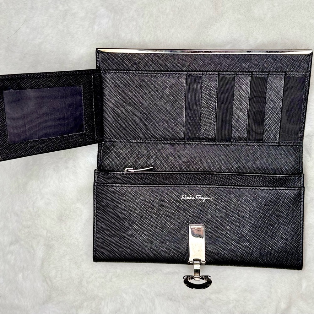 Salvatore Ferragamo Black Wallet